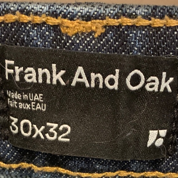 Frank & Oak Dark Blue Jeans🇨🇦🇨🇦 - Picture 2 of 2